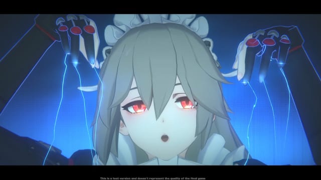 Zenless Zone Zero screenshot of Rina's ultimate animation.